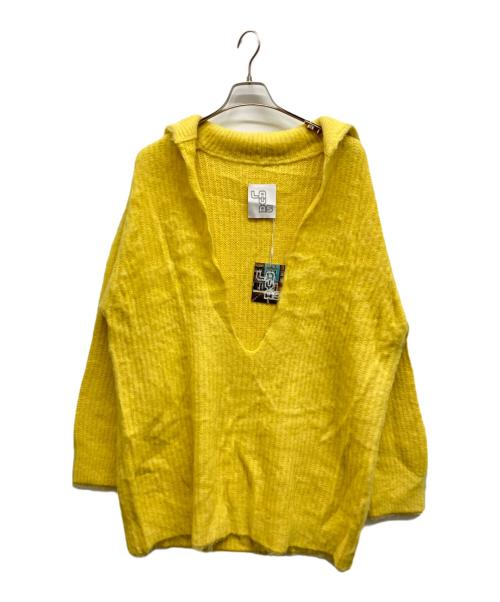 LAYAS（レイヤーズ）LAYAS (レイヤーズ) HAILY KNIT SKIPPER イエロー サイズ:Free 未使用品の古着・服飾アイテム