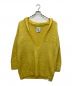 LAYASレイヤーズ）の古着「HAILY KNIT SKIPPER」｜イエロー