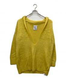 LAYAS（レイヤーズ）の古着「HAILY KNIT SKIPPER」｜イエロー
