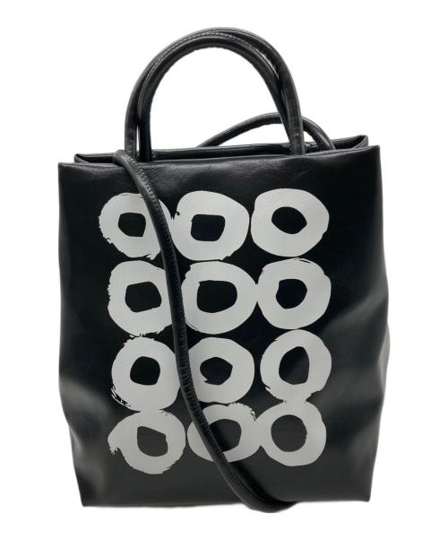 LAYAS（レイヤーズ）LAYAS (レイヤーズ) サークル柄バック ブラック サイズ:-の古着・服飾アイテム