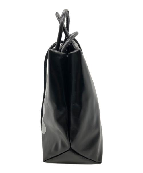 LAYAS（レイヤーズ）LAYAS (レイヤーズ) サークル柄バック ブラック サイズ:-の古着・服飾アイテム