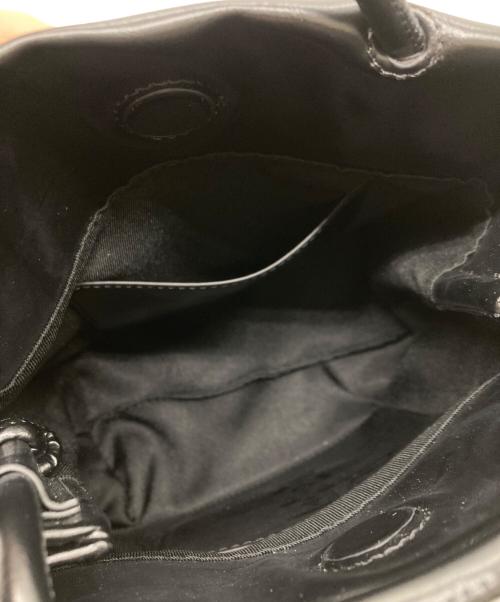 LAYAS（レイヤーズ）LAYAS (レイヤーズ) サークル柄バック ブラック サイズ:-の古着・服飾アイテム