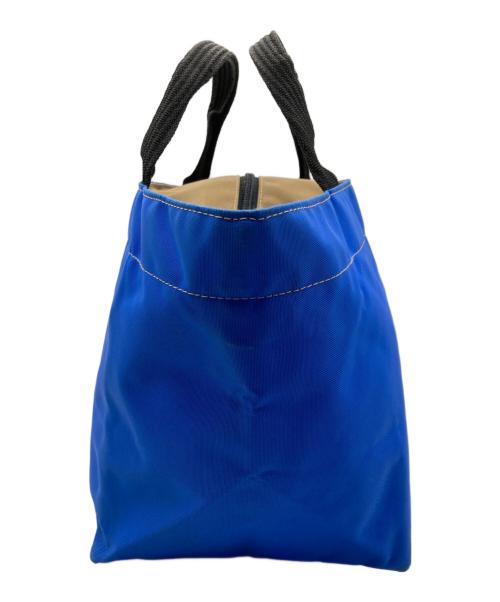 Herve Chapelier（エルベシャプリエ）herve chapelier (エルベシャプリエ) 舟形トート ブルーの古着・服飾アイテム