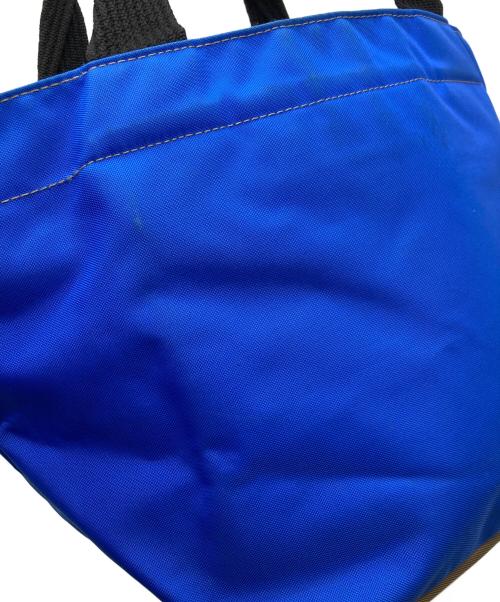 Herve Chapelier（エルベシャプリエ）herve chapelier (エルベシャプリエ) 舟形トート ブルーの古着・服飾アイテム