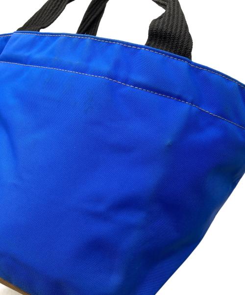 Herve Chapelier（エルベシャプリエ）herve chapelier (エルベシャプリエ) 舟形トート ブルーの古着・服飾アイテム