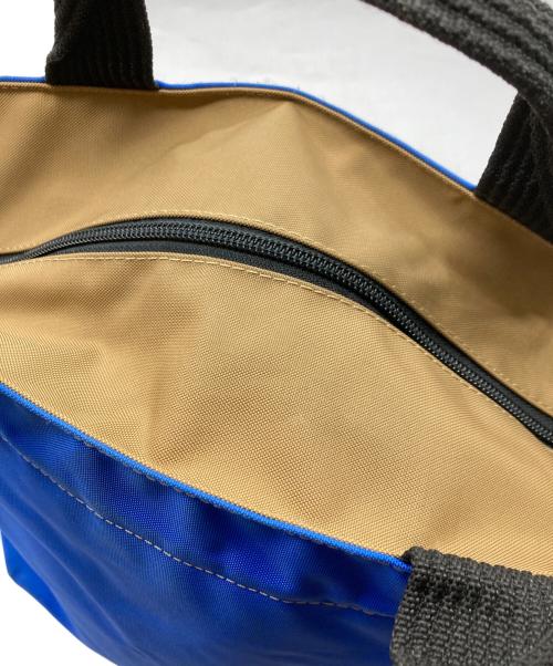 Herve Chapelier（エルベシャプリエ）herve chapelier (エルベシャプリエ) 舟形トート ブルーの古着・服飾アイテム