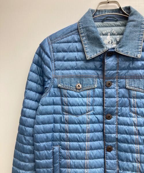 J.O.T.T（ジョット）J.O.T.T (ジョット) トロンプルイユダウンジャケット インディゴ サイズ:記載なし（実寸サイズを参照ください）の古着・服飾アイテム