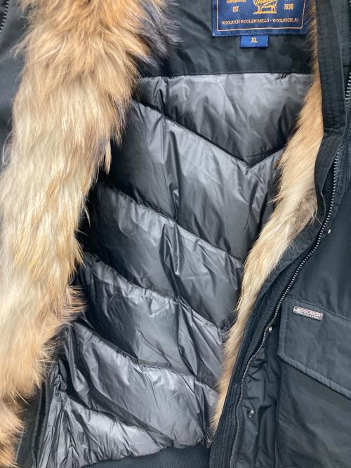 WOOLRICH（ウールリッチ）WOOLRICH (ウールリッチ) ダウンジャケット ブラック サイズ:XLの古着・服飾アイテム