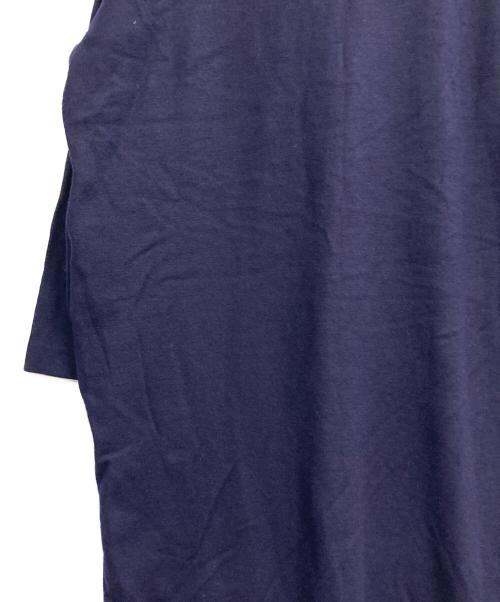 KAGURE（カグレ）kagure (カグレ) ウール縮絨ワンピース ネイビー サイズ:Freeの古着・服飾アイテム