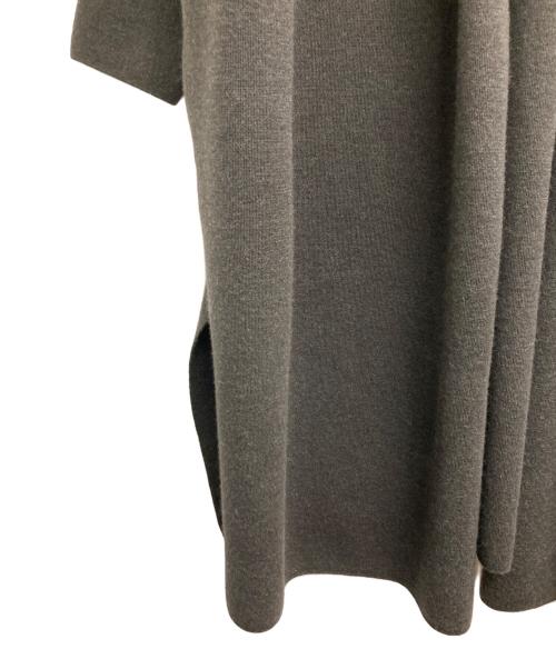 DEUXIEME CLASSE（ドゥーズィエム クラス）Deuxieme Classe (ドゥーズィエム クラス) スムースニットガウンコート ブラウン サイズ:記載無しの古着・服飾アイテム