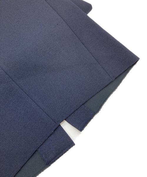 Noble（ノーブル）Noble (ノーブル) スポンジボンディングワンピース　レーヨン混ワンピース ネイビー サイズ:38の古着・服飾アイテム