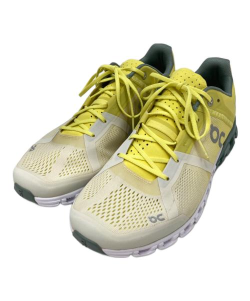 on（オン）on (オン) ローカットスニーカー イエロー サイズ:UK8の古着・服飾アイテム