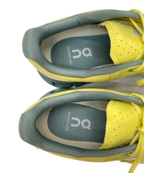 on（オン）on (オン) ローカットスニーカー イエロー サイズ:UK8の古着・服飾アイテム