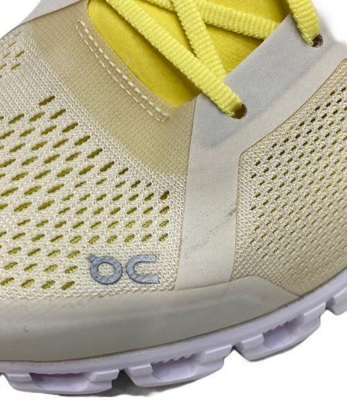 on（オン）on (オン) ローカットスニーカー イエロー サイズ:UK8の古着・服飾アイテム