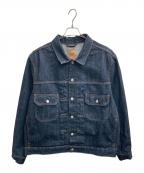 GAPギャップ）の古着「2ND heavy weight denim jacket（２ND　ヘビー　ウェイト　デニム　ジャケット）」｜インディゴ