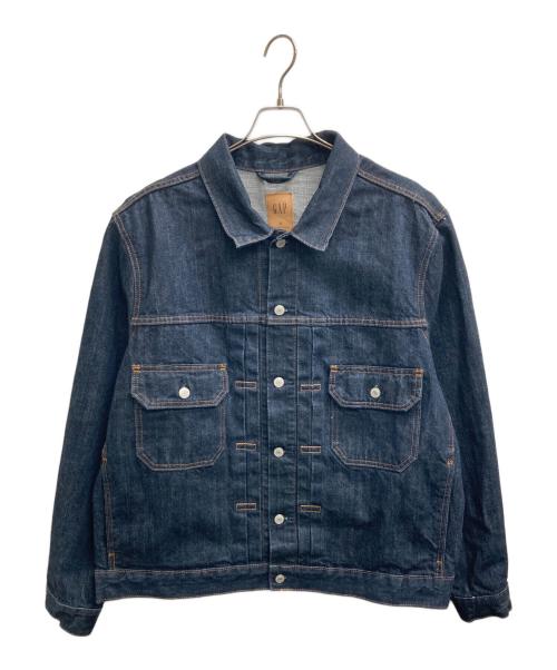 GAP（ギャップ）GAP (ギャップ) 2ND heavy weight denim jacket（２ND　ヘビー　ウェイト　デニム　ジャケット） インディゴ サイズ:XLの古着・服飾アイテム