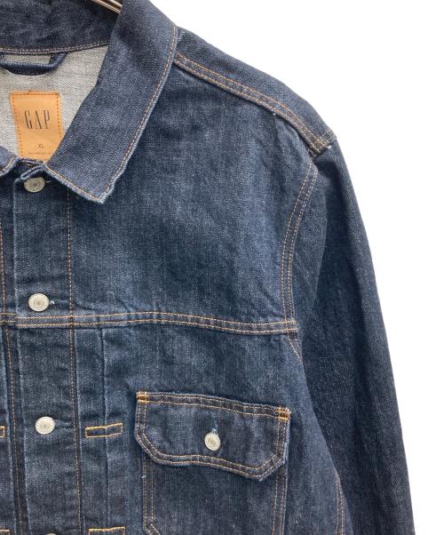 GAP（ギャップ）GAP (ギャップ) 2ND heavy weight denim jacket（２ND　ヘビー　ウェイト　デニム　ジャケット） インディゴ サイズ:XLの古着・服飾アイテム