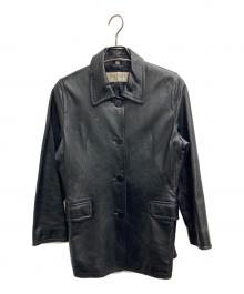 BALMAIN（バルマン）の古着「ラムレザージャケット」｜ブラック