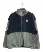 Carhartt WIPカーハート ワークインプログレス）の古着「WIP OUTDOOR C JACKET（ワーク　イン　プログレス　アウトドア　ジャケット）」｜ブラック×グレー