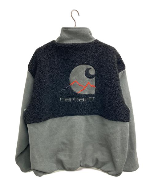 Carhartt WIP（カーハート ワークインプログレス）CARHARTT WIP (カーハート ワークインプログレス) WIP OUTDOOR C JACKET（ワーク　イン　プログレス　アウトドア　ジャケット） ブラック×グレー サイズ:XLの古着・服飾アイテム