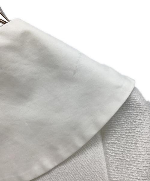 OHGA（オオガ）OHGA (オオガ) ビッグカラーフリルブラウス ホワイト サイズ:Ｍの古着・服飾アイテム