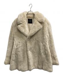 UNUSED（アンユーズド）の古着「ボアコート」｜アイボリー