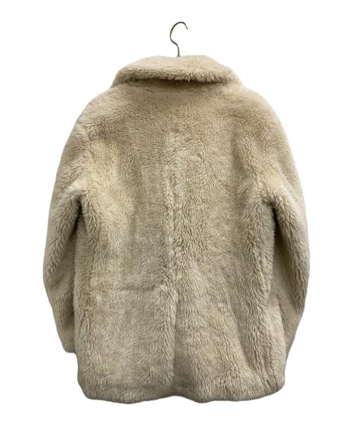 UNUSED（アンユーズド）UNUSED (アンユーズド) ボアコート アイボリー サイズ:２の古着・服飾アイテム