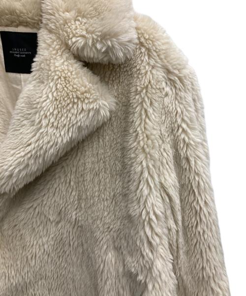 UNUSED（アンユーズド）UNUSED (アンユーズド) ボアコート アイボリー サイズ:２の古着・服飾アイテム