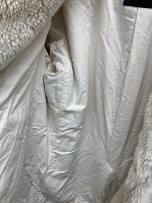 UNUSED（アンユーズド）UNUSED (アンユーズド) ボアコート アイボリー サイズ:２の古着・服飾アイテム