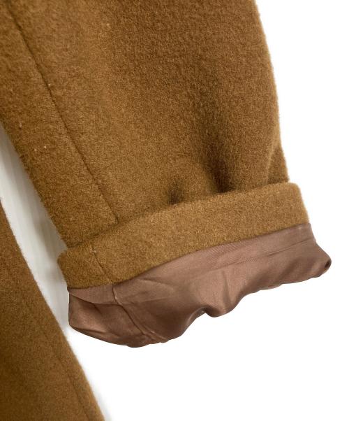 CLANE（クラネ）CLANE (クラネ) BODY HAND CHESTER COAT ボディ・ハンド・チェスターコート ロングコート　ウールコート　アウター ブラウン サイズ:1の古着・服飾アイテム