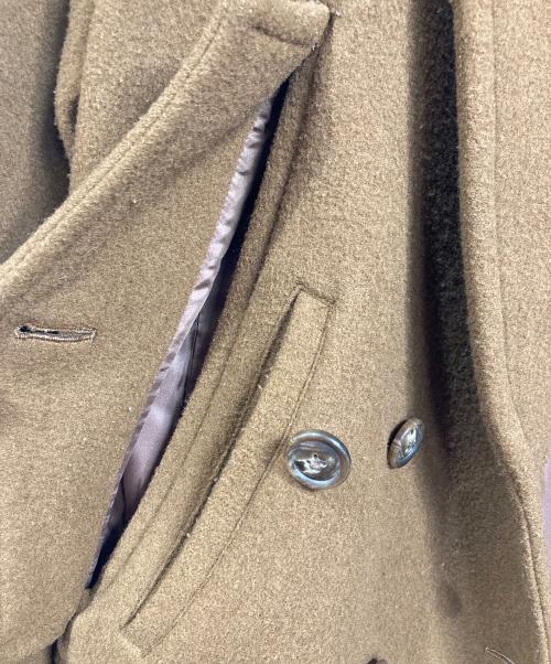CLANE（クラネ）CLANE (クラネ) BODY HAND CHESTER COAT ボディ・ハンド・チェスターコート ロングコート　ウールコート　アウター ブラウン サイズ:1の古着・服飾アイテム