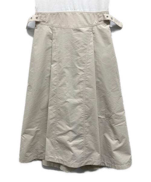 3.1 phillip lim（スリーワンフィリップリム）3.1 phillip lim (スリーワンフィリップリム) ドッキングワンピース ホワイトの古着・服飾アイテム
