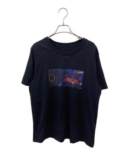 MM6 Maison Margiela（エムエムシックスメゾンマルジェラ）MM6 Maison Margiela (エムエムシックスメゾンマルジェラ) GRAPHIC PRINT T-SHIRT ブラック サイズ:Sの古着・服飾アイテム