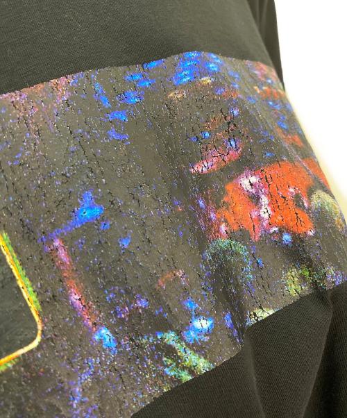 MM6 Maison Margiela（エムエムシックスメゾンマルジェラ）MM6 Maison Margiela (エムエムシックスメゾンマルジェラ) GRAPHIC PRINT T-SHIRT ブラック サイズ:Sの古着・服飾アイテム