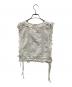 sara mallika (サラマリカ) Cotton Batten Lace Ribbon Top ホワイト サイズ:FREE：7000円