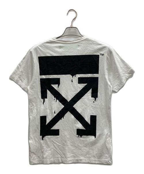 OFFWHITE（オフホワイト）OFFWHITE (オフホワイト) プリントTシャツ ホワイト サイズ:Mの古着・服飾アイテム