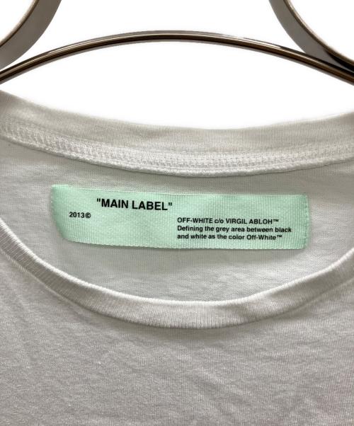 OFFWHITE（オフホワイト）OFFWHITE (オフホワイト) プリントTシャツ ホワイト サイズ:Mの古着・服飾アイテム