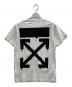 OFFWHITE (オフホワイト) プリントTシャツ ホワイト サイズ:M：7000円