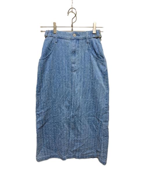 LOUNIE（ルーニー）LOUNIE (ルーニー) ニードルパンチデニムスカート インディゴ サイズ:36の古着・服飾アイテム