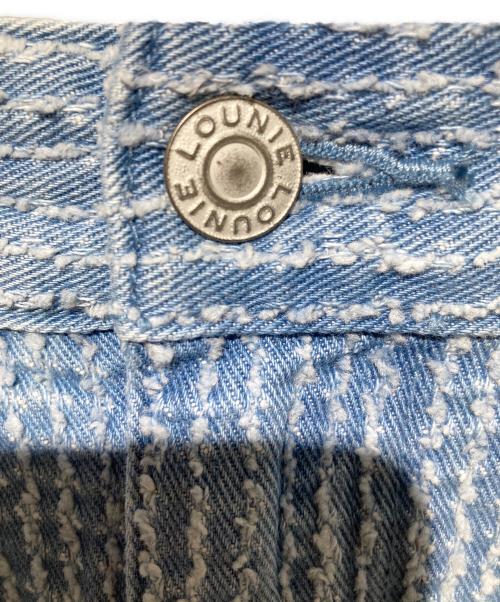 LOUNIE（ルーニー）LOUNIE (ルーニー) ニードルパンチデニムスカート インディゴ サイズ:36の古着・服飾アイテム