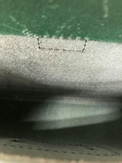 archi（アーキ）ARCHI (アーキ) LEATHER BODYバッグ（レザー　ボディ　バッグ） グリーンの古着・服飾アイテム