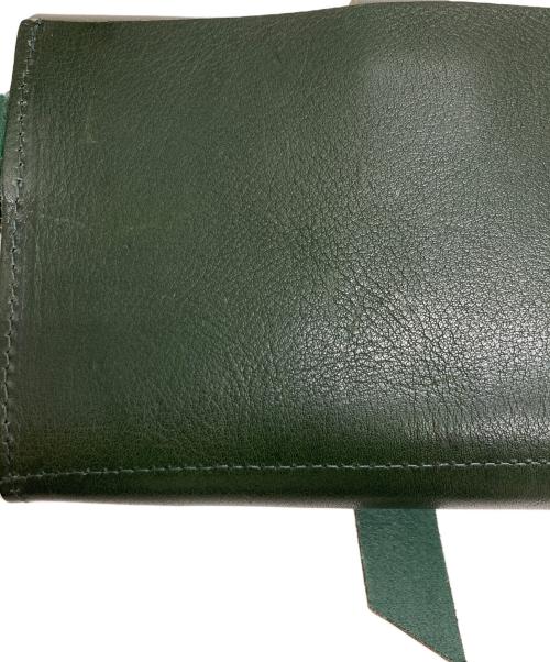 archi（アーキ）ARCHI (アーキ) LEATHER BODYバッグ（レザー　ボディ　バッグ） グリーンの古着・服飾アイテム