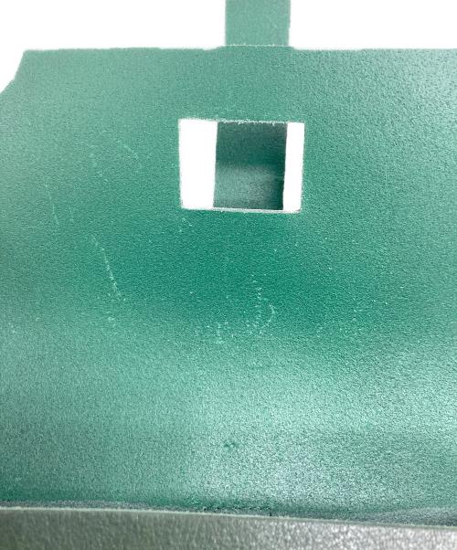 archi（アーキ）ARCHI (アーキ) LEATHER BODYバッグ（レザー　ボディ　バッグ） グリーンの古着・服飾アイテム