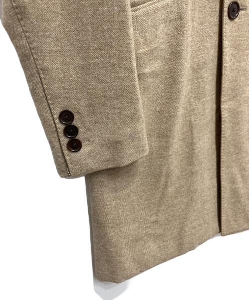 green label relaxing（グリーンレーベルリラクシング）green label relaxing (グリーンレーベルリラクシング) チェスターコート ベージュ サイズ:Mの古着・服飾アイテム