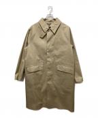MACKINTOSHマッキントッシュ）の古着「DUNBAR ゴム引きコート」｜ベージュ