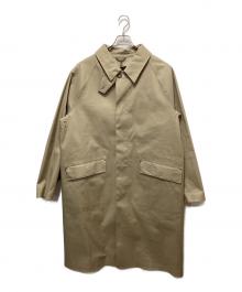 MACKINTOSH（マッキントッシュ）の古着「DUNBAR ゴム引きコート」｜ベージュ