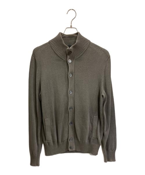 Zanone（ザノーネ）Zanone (ザノーネ) コットン ニット ブルゾン/CHIOTO グレー サイズ:50の古着・服飾アイテム
