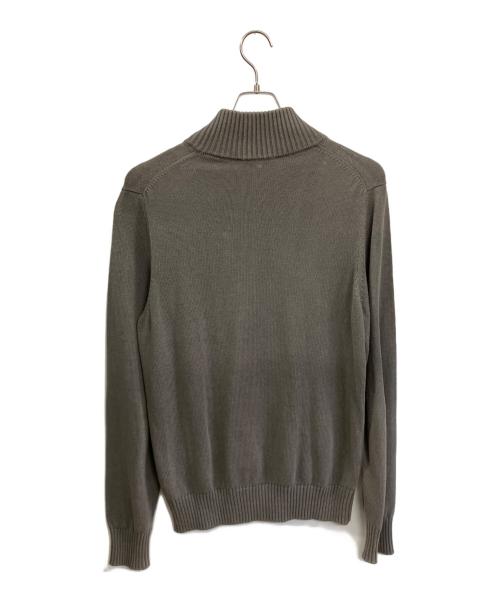 Zanone（ザノーネ）Zanone (ザノーネ) コットン ニット ブルゾン/CHIOTO グレー サイズ:50の古着・服飾アイテム