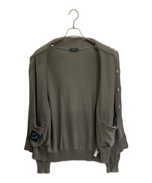 Zanone（ザノーネ）Zanone (ザノーネ) コットン ニット ブルゾン/CHIOTO グレー サイズ:50の古着・服飾アイテム