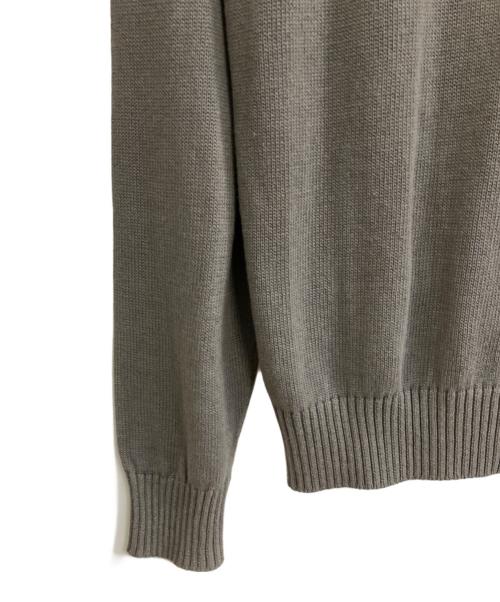 Zanone（ザノーネ）Zanone (ザノーネ) コットン ニット ブルゾン/CHIOTO グレー サイズ:50の古着・服飾アイテム